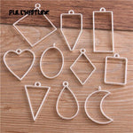 Geometric Blank Charms / lot