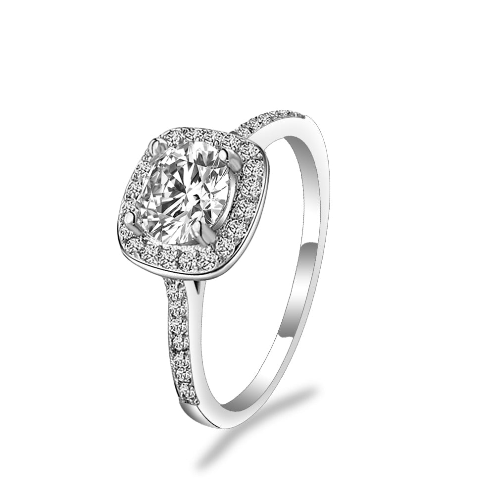 Cubic Zircon Promise Ring