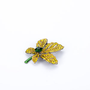 Maple Leaf Brooch