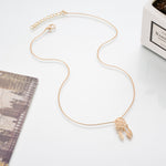 Fashion dream catcher series Jewelry necklace Feather Necklace Long Sweater Chain Statement Jewelry choker Necklace for Women