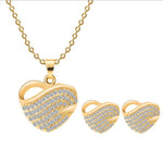 Austrian Crystal 18K Jewelry Set