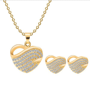 Austrian Crystal 18K Jewelry Set