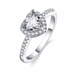 Cubic Zircon Promise Ring