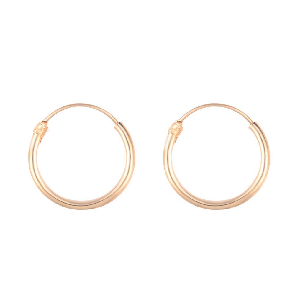 3 Pair/Set Fashion Women Girl Simple Round Circle Small Ear Stud Earring Punk Hip-hop Earrings Jewelry 3 Size