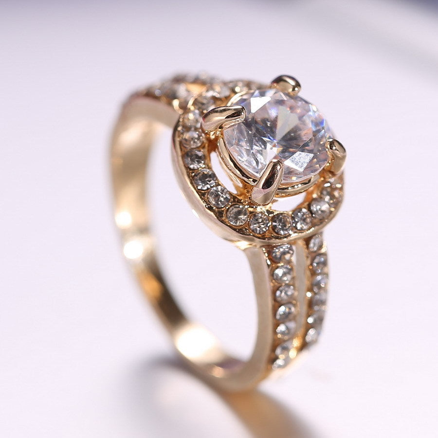 Crystal Bridal Ring