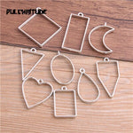 Geometric Blank Charms / lot