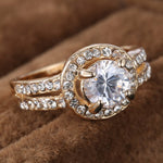 Crystal Bridal Ring