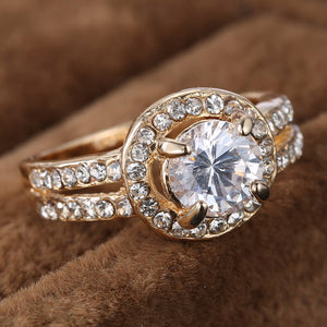 Crystal Bridal Ring