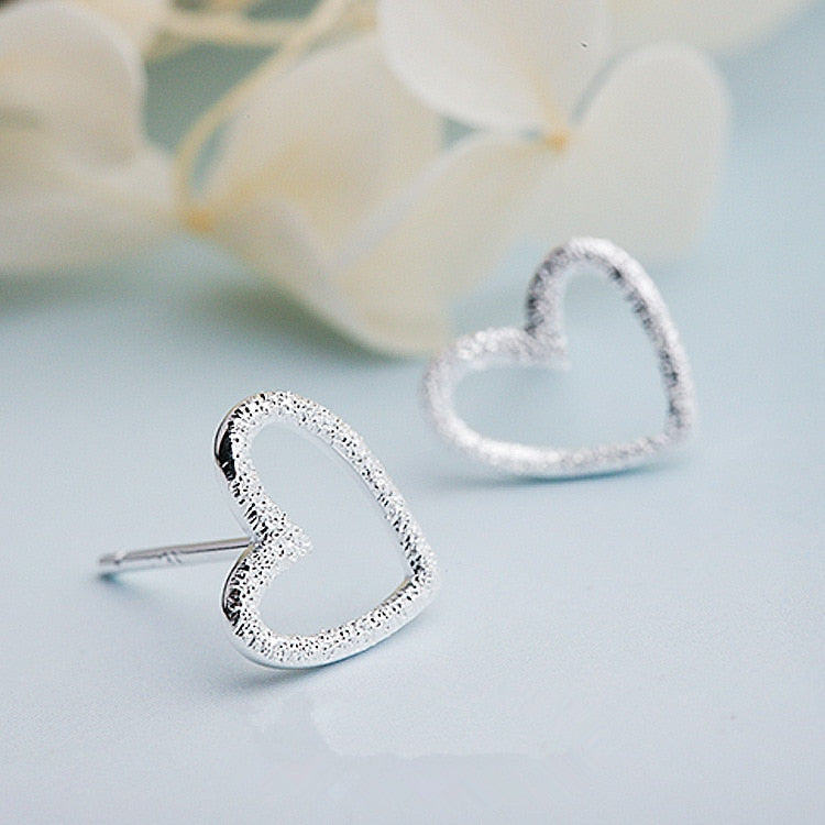 Heart Stud Earring