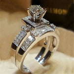 Bridal Wedding Ring Set (2 Piece)