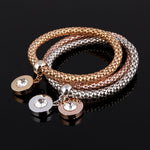 Owl Heart Rhinestone Bracelets (3 Piece)