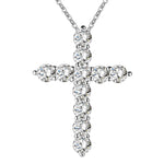 Silver Cross Pendent Necklace