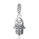 Silver Crystal Charm