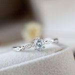 Zircon Promise Ring