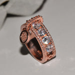 Luxury Zircon Promise Ring