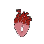 Anatomical Heart Brooches (19 Styles)