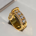 Luxury Zircon Promise Ring