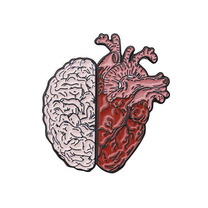 Anatomical Heart Brooches (19 Styles)