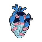 Anatomical Heart Brooches (19 Styles)