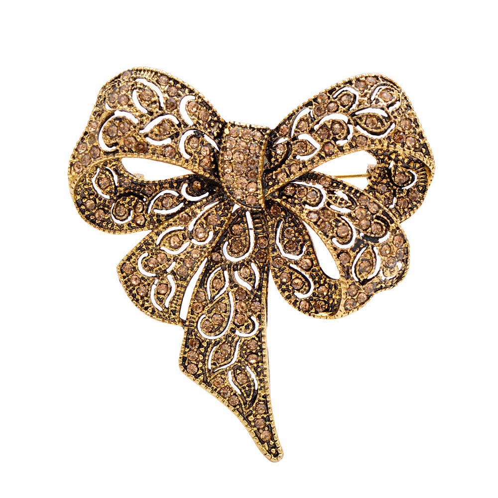 Vintage Bow Brooch