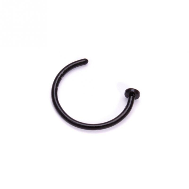 Thin Surgical Steel Nose Hoop