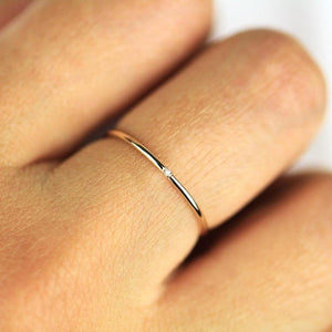 Thin Finger Ring 