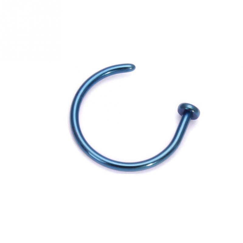 Thin Surgical Steel Nose Hoop