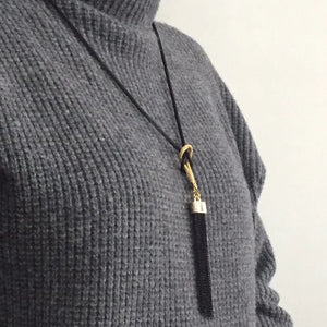 2019 New Arrival Female Pendant Necklace Tassel Long Winter Sweater Chain Necklace Women Necklaces Wholesale Sales