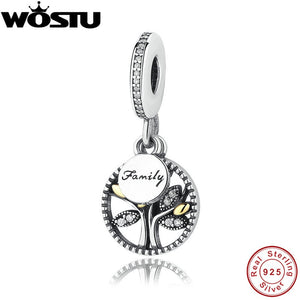 Hot Sale Genuine 100% 925 Sterling Silver Pendant Charm Dangle Fit Original Bracelet Necklace Authentic Beads Jewelry MUM Gift