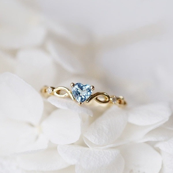 Zircon Promise Ring