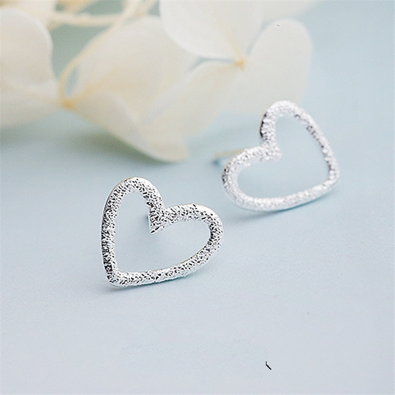 Heart Stud Earring