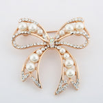Austria Crystal Gold Brooches