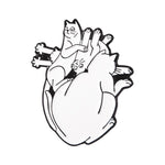 Anatomical Heart Brooches (19 Styles)