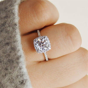 Cubic Zircon Promise Ring