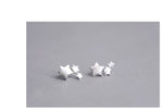 925 sterling silver Star Stud Earrings for Women Elegant Wedding Jewelry pendientes mujer moda 2018 Brincos eh907