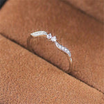 Zircon Promise Ring