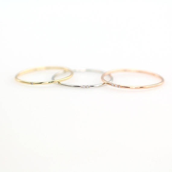 Thin Finger Ring 