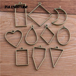 Geometric Blank Charms / lot