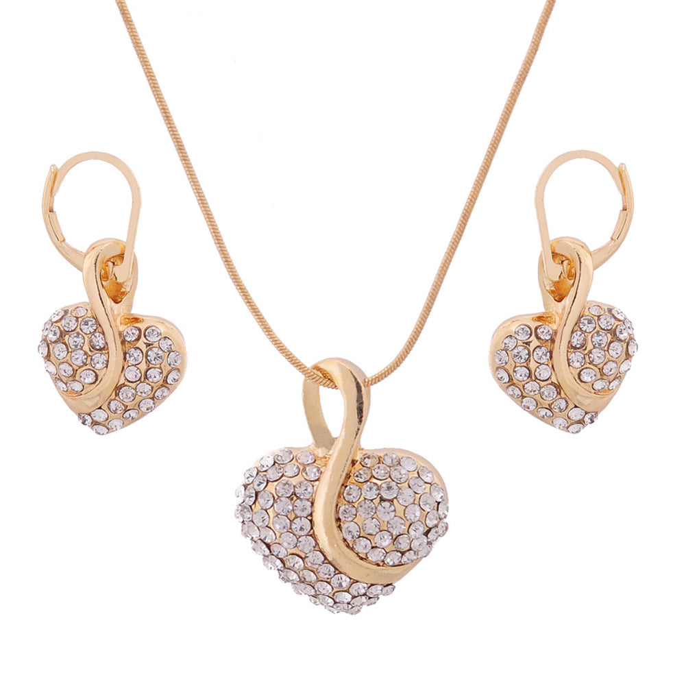 Austrian Crystal 18K Jewelry Set