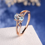 Zircon Promise Ring