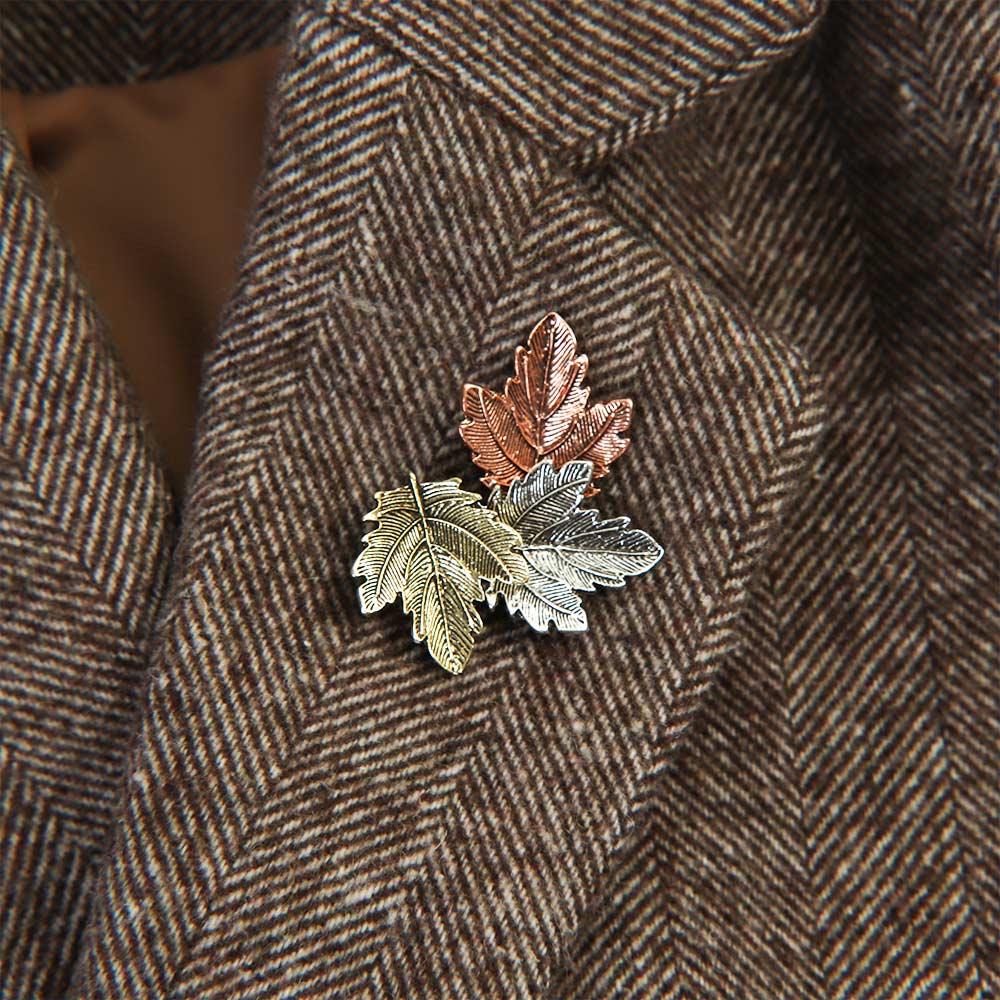 Maple Leaf Brooch