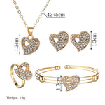 Austrian Crystal 18K Jewelry Set