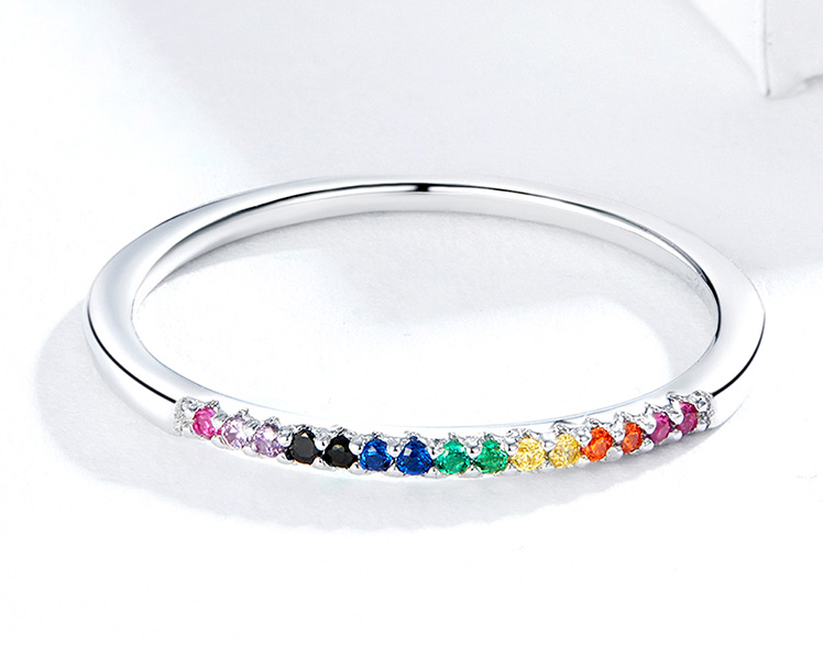 Rainbow Wedding Ring
